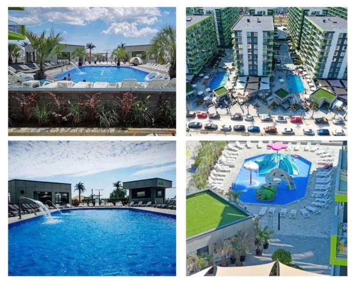 Năvodari Alezzi Resort Luxury Apartament Prima Linie La Mare المظهر الخارجي الصورة